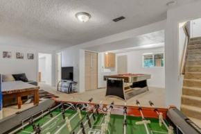 Space Base Near Airport BBQ Game Room